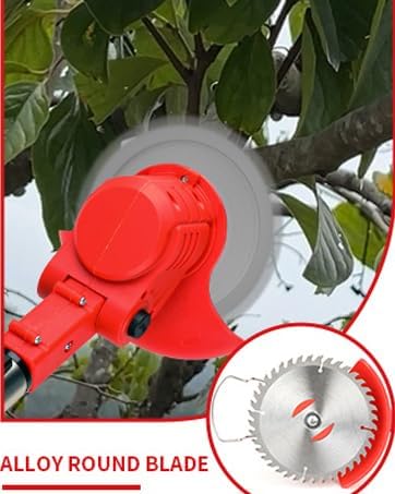 DASNDAS 2 PCS Circular Saw Blade Steel Metal Head| Heavy Duty Blade for Grass Cutter | Diamond Cutting Teeth to Cut Grass, Weeds - Image 4