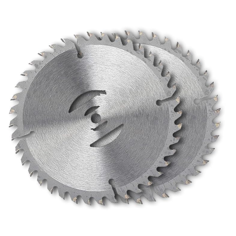 DASNDAS 2 PCS Circular Saw Blade Steel Metal Head| Heavy Duty Blade for Grass Cutter | Diamond Cutting Teeth to Cut Grass, Weeds - Image 1