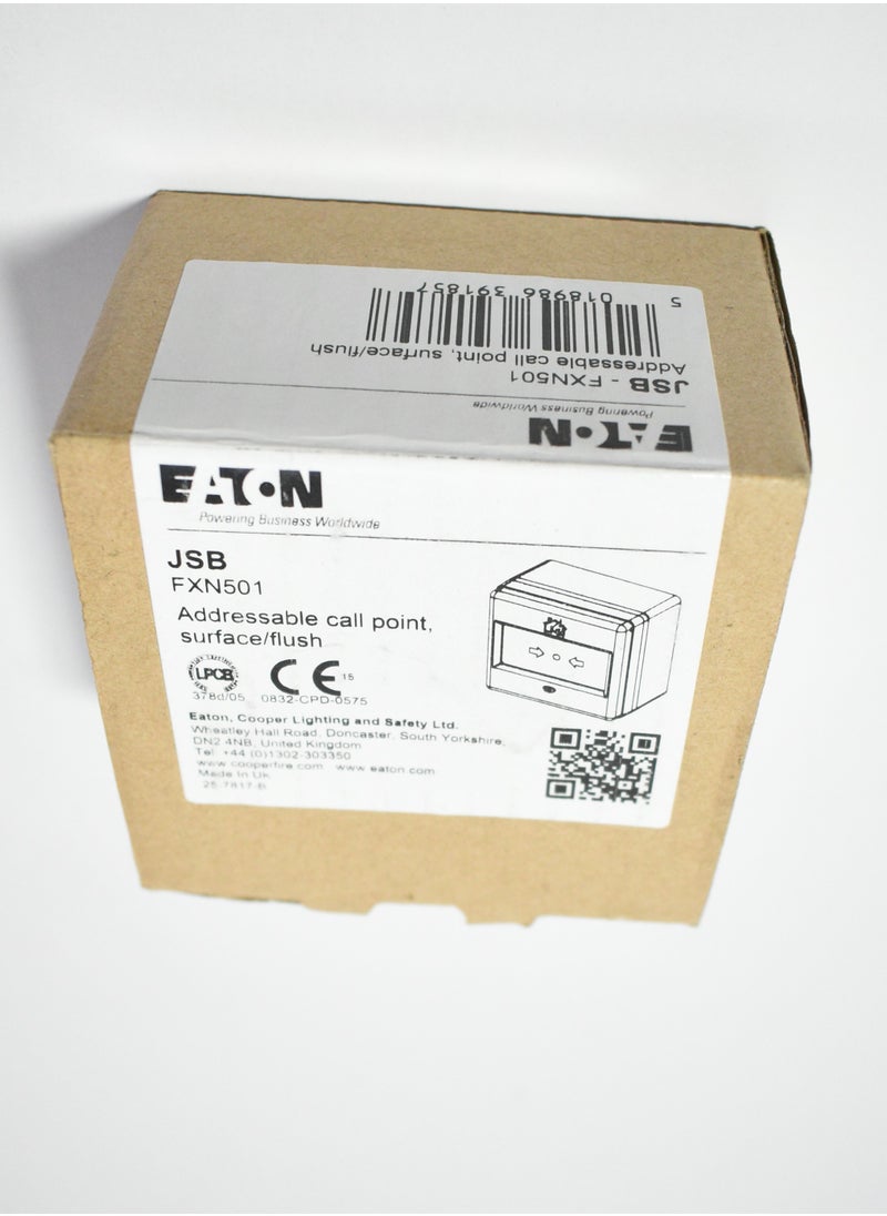 Eaton - Eaton FXN501 Addressable Surface Call point - Image 1