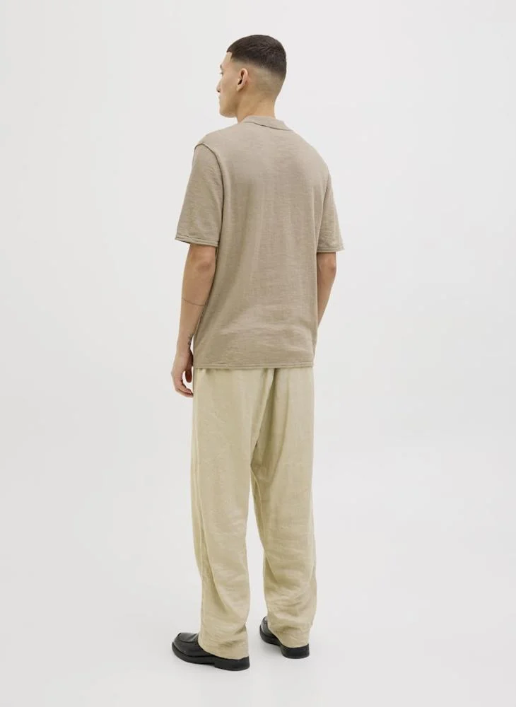 JACK & JONES Jjkane Logo Print Polo Shirt