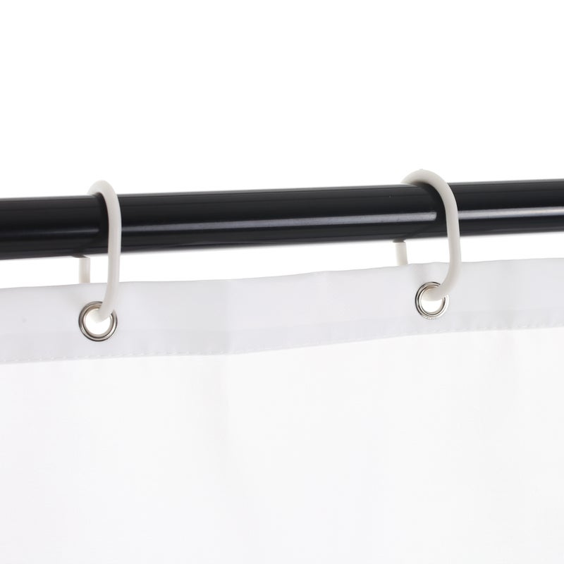 72 * 72'' Printed Polyester Waterproof Mildewproof Shower Curtain Decorative Bathroom Curtain with 12pcs Hooks - Image 3