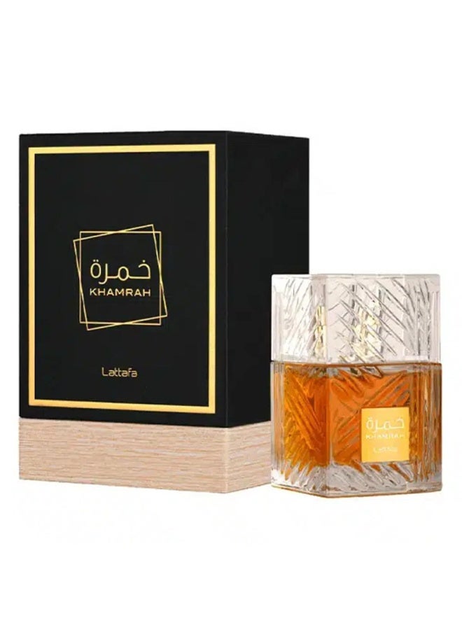 Lattafa Khamrah Unisex EDP by Lattafa 100ml - Image 1