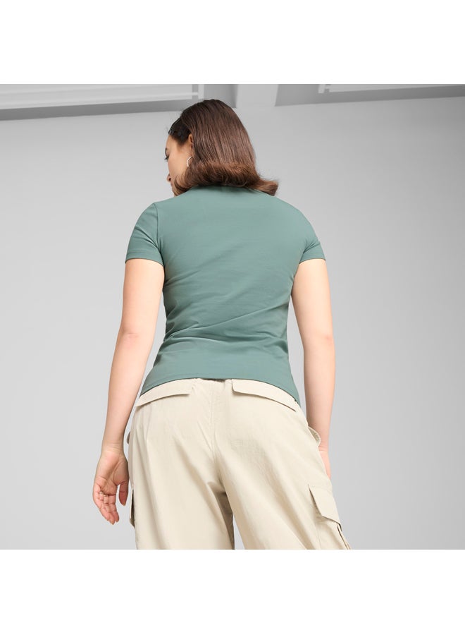 PUMA WARDROBE ESS Slim Tee - Image 3