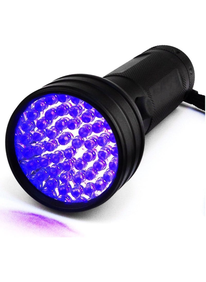 بريمو بلس مصباح يدوي أسود بالاشعة فوق البنفسجية، 51 مصباح LED بالاشعة فوق البنفسجية - Image 2