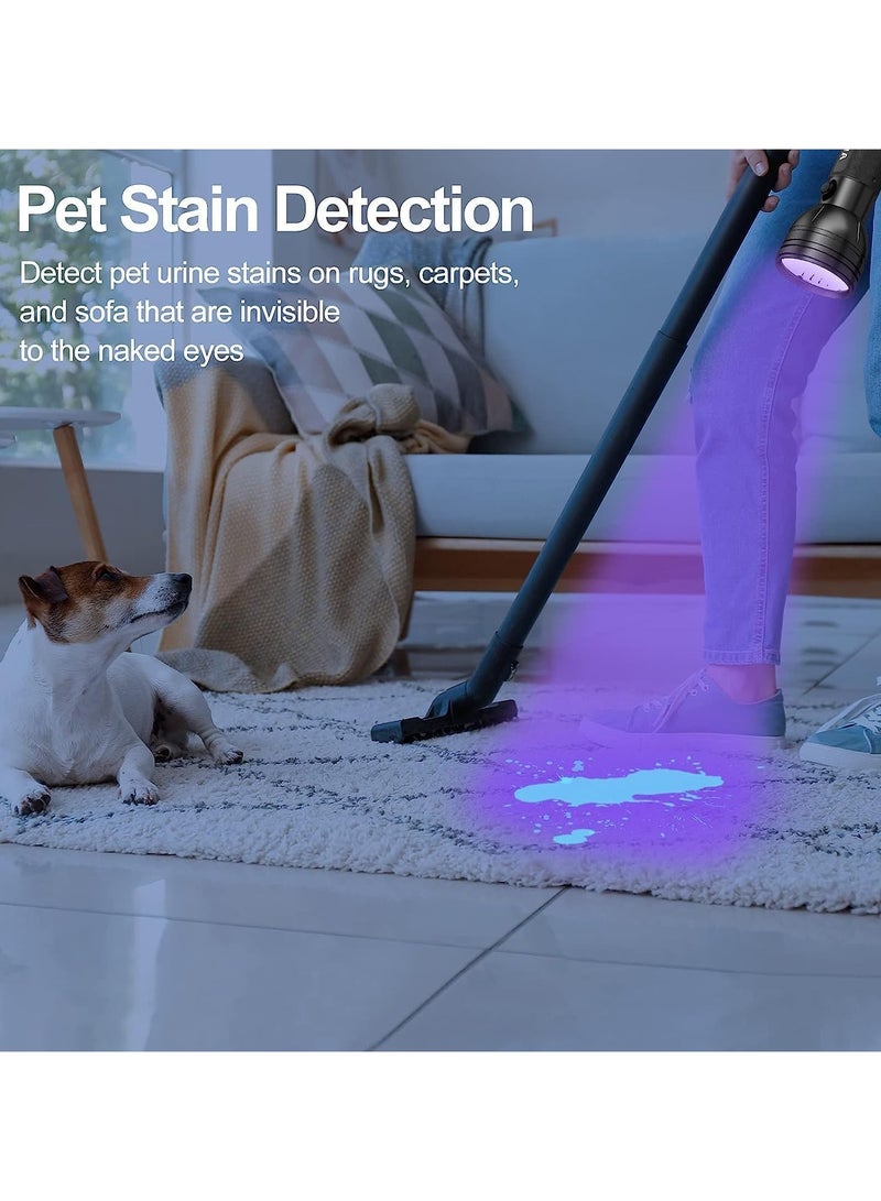 بريمو بلس مصباح يدوي أسود بالاشعة فوق البنفسجية، 51 مصباح LED بالاشعة فوق البنفسجية - Image 3