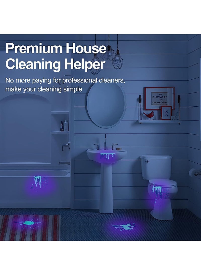 بريمو بلس مصباح يدوي أسود بالاشعة فوق البنفسجية، 51 مصباح LED بالاشعة فوق البنفسجية - Image 5