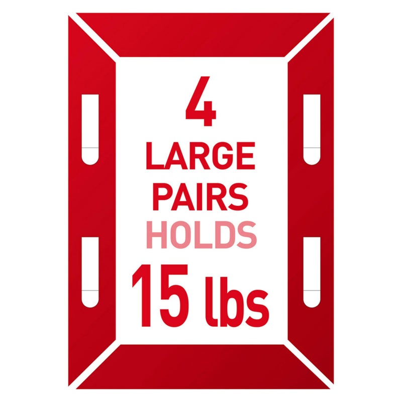Command Command 15 lb & 10 lb Large and Medium Picture Hanging Strips 28 Assorted Pairs (56 Command Strips), Damage Free Hanging Picture Hangers, Wall Hanging Strips for Home Decor, White Adhesive Strips  - Image 2