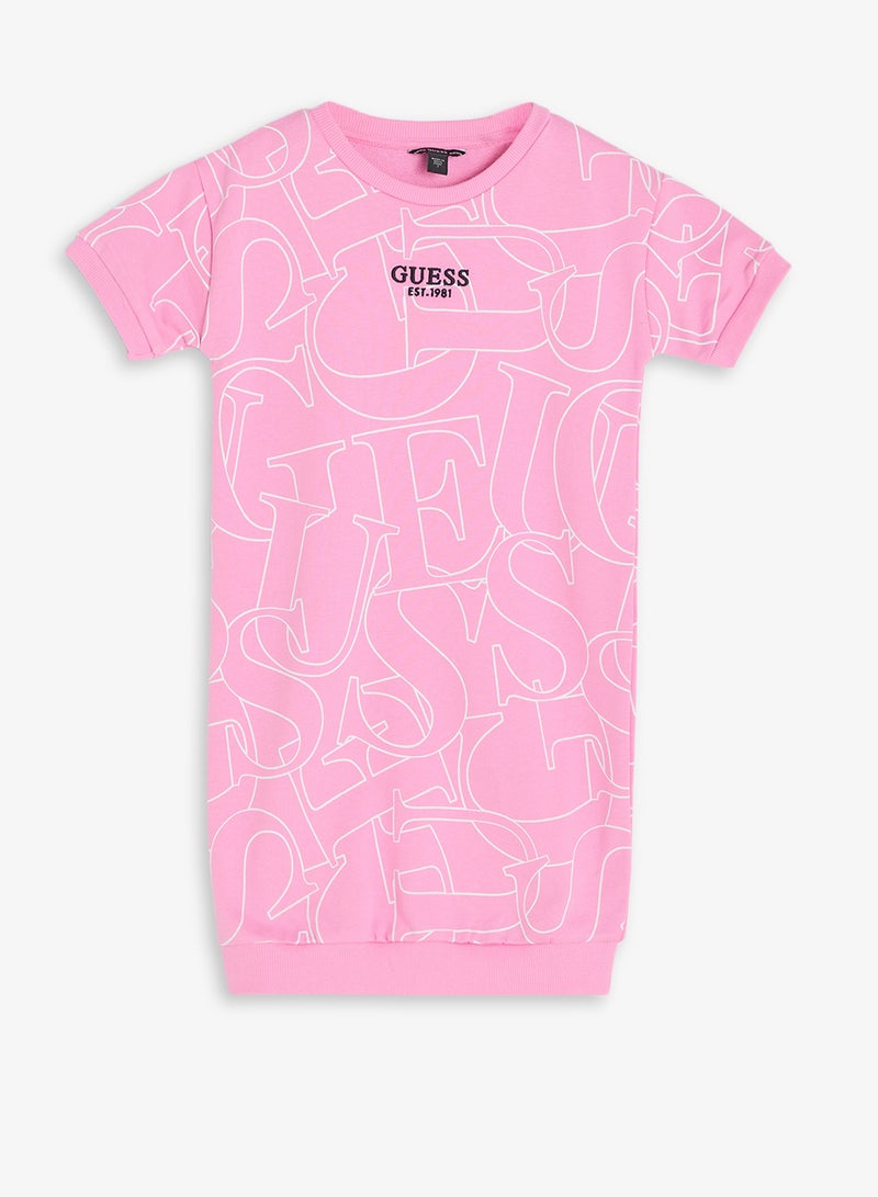 GUESS Kids Short Sleeveactive Dress - Image 1
