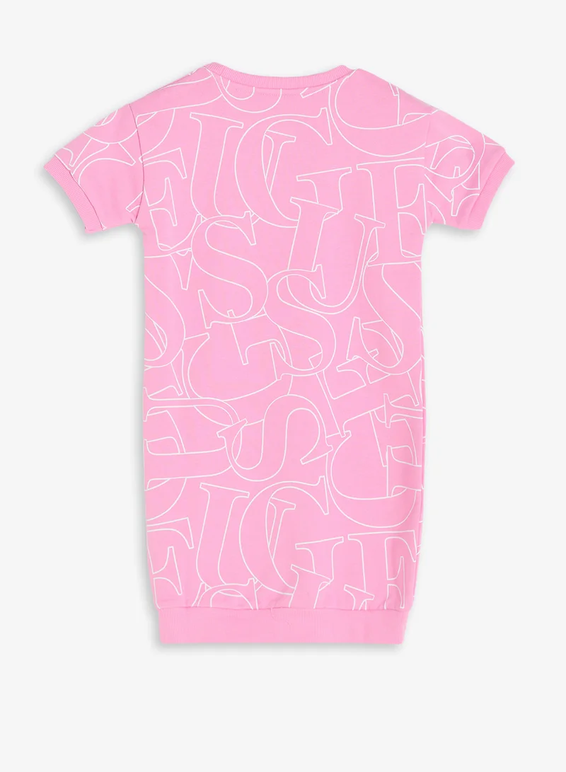 جس Kids Short Sleeveactive Dress