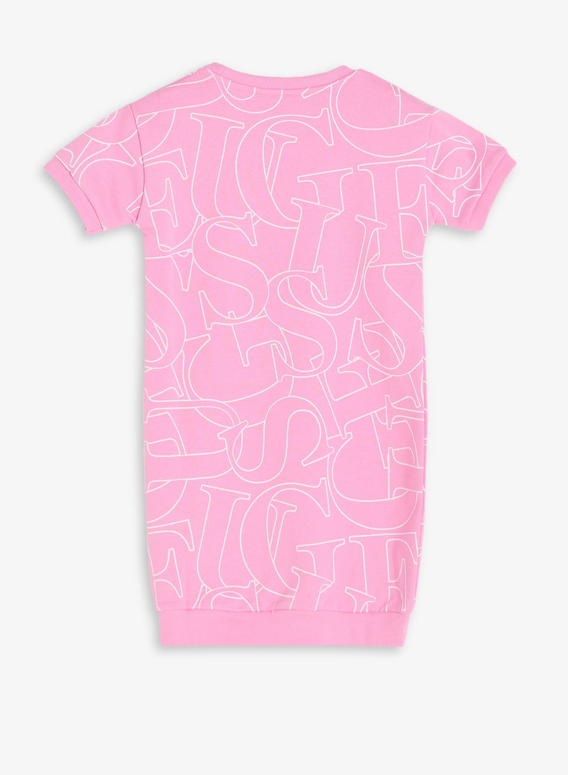GUESS Kids Short Sleeveactive Dress - Image 2