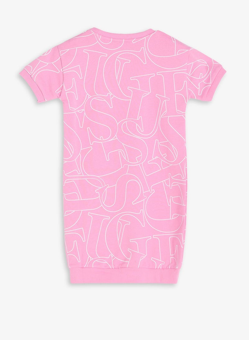 GUESS Kids Short Sleeveactive Dress - Image 3