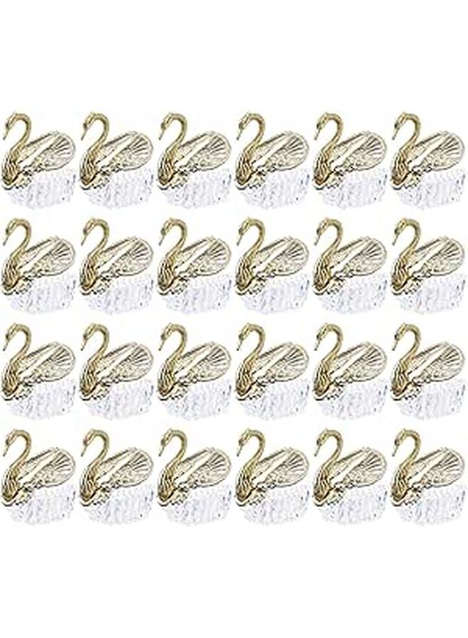 24pcs Gold Candy Boxes European Style Wedding Favor Containers for Festival Wrapping Supplies - Image 1