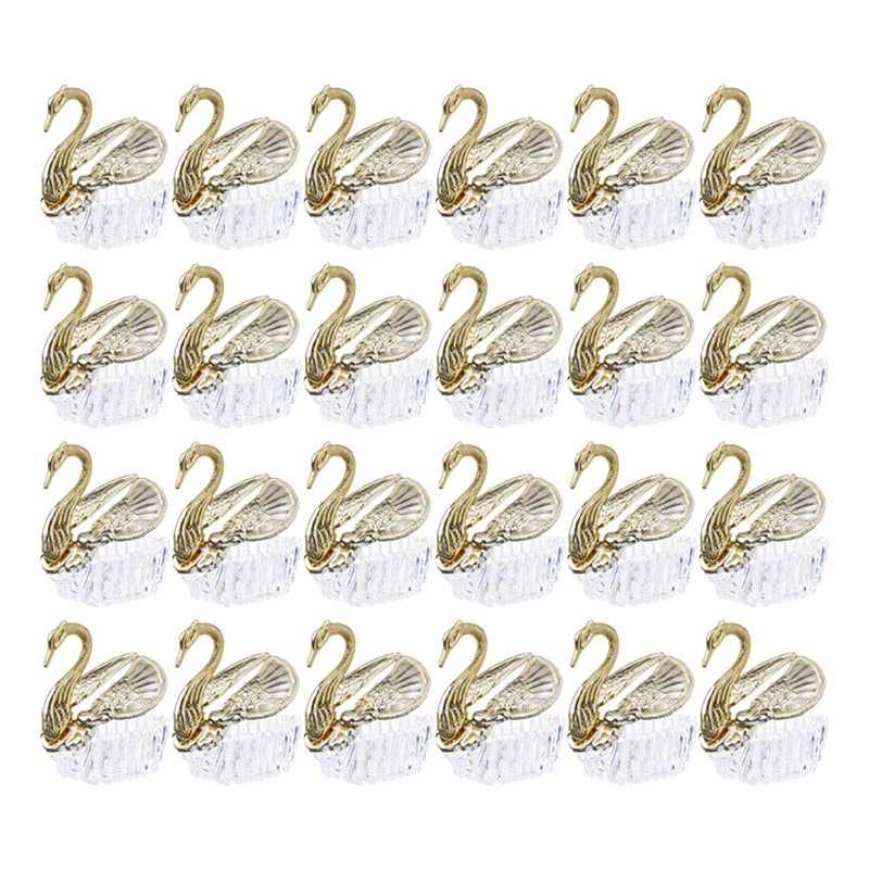 24pcs Gold Candy Boxes European Style Wedding Favor Containers for Festival Wrapping Supplies - Image 2