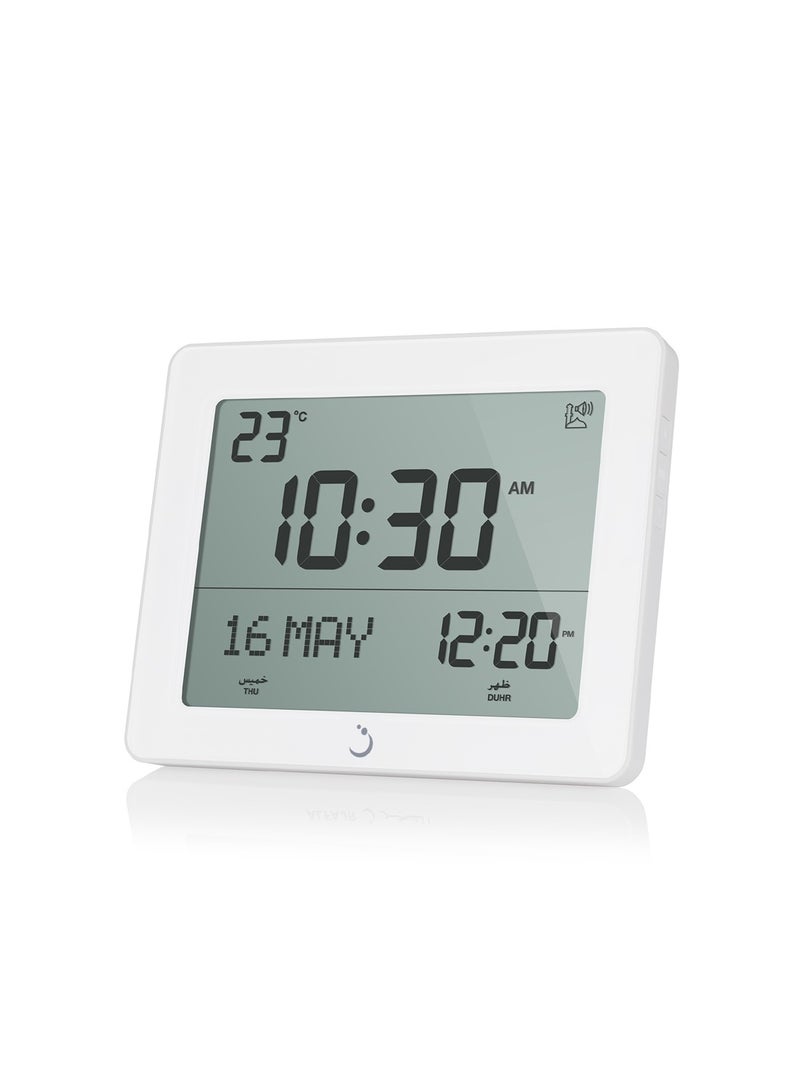 Al Fajr AlFajr Azan Alarm Clock CF-19 White - Image 2