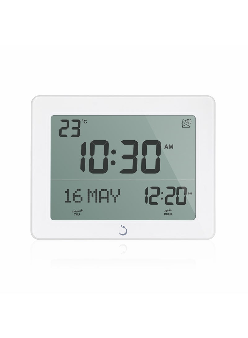 Al Fajr AlFajr Azan Alarm Clock CF-19 White - Image 1