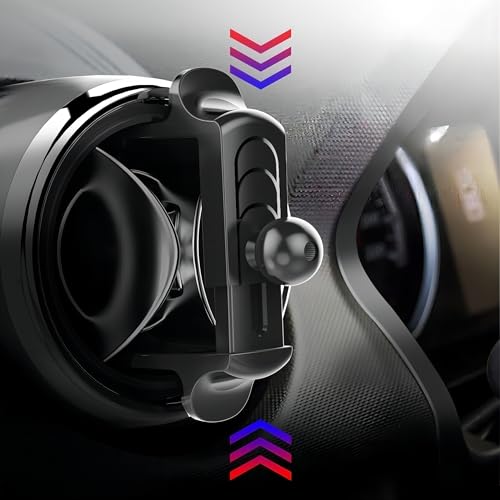 szyuchen Air Vent Clip for Car Phone Holder Mount, Sturdy Vent Grip for Wireless Car Charger with Circular Air Vents -Only for Replace - Image 3