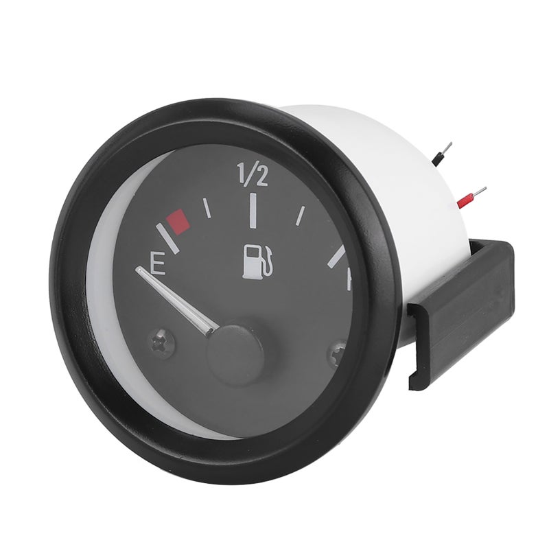 Fuel Gauge 12V Fuel Level Sensor High Sensitivity Easy Operation - Lighted Display Dependable Fuel Meter for Car Modification - Image 2