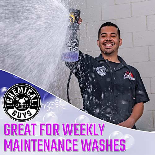 Chemical Guys CWS207 Extreme Bodywash & Wax Foaming Car Wash Soap, (Works with Foam Cannons/Guns or Bucket Washes) For Trucks, Motorcycles, RVs & More, 128 fl oz (1 Gallon), Grape Scent - Image 2