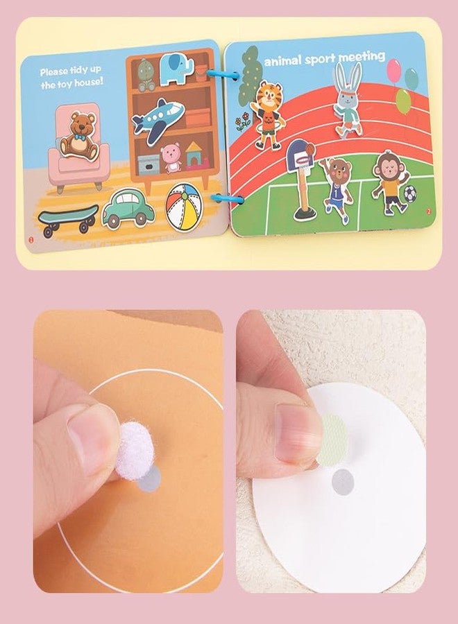 MUMMAMIA DIY Daily Life Quiet Book for Kids, Toddler's Early Learning Stick & Paste Reusable Activity Book to Develop Basic Educational Skills for Children (Preschool) - Image 5