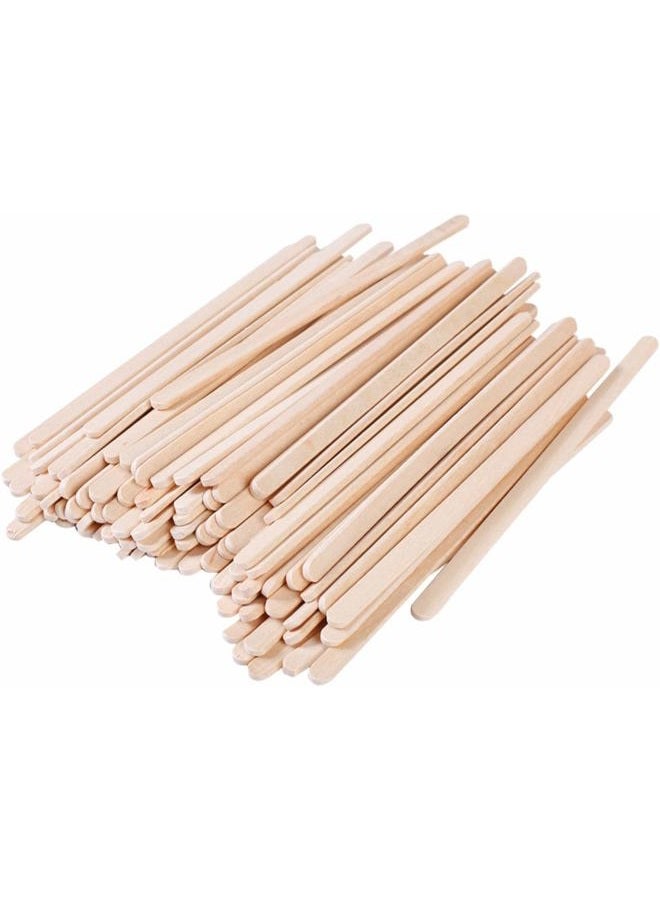 Gmark 5.5" Premium Wood Stirrer 2.3mm Thick 200 pc - Wood Coffee Stir Sticks for Tea Beverage, Corn Dog Stick Craft Stick 200/Bag GM1115B - Image 1