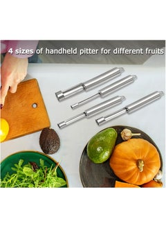 4-Piece Stainless Steel Corer and Pitter Set for Apples, Pears, Cherries, and Red Dates, Perfect for Home Kitchen Use - pzsku/ZD7C48AC0CB2A71497BEFZ/45/_/1731918155/bf402d72-3e9d-4485-b505-bb6d7275593c