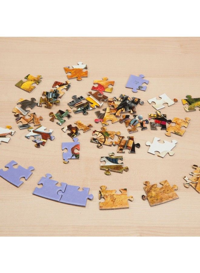 Bits and Pieces 1000 قطعة لغز دائري تسعة وتسعون فراشة زهور وفراشات 1000 قطعة - Image 4