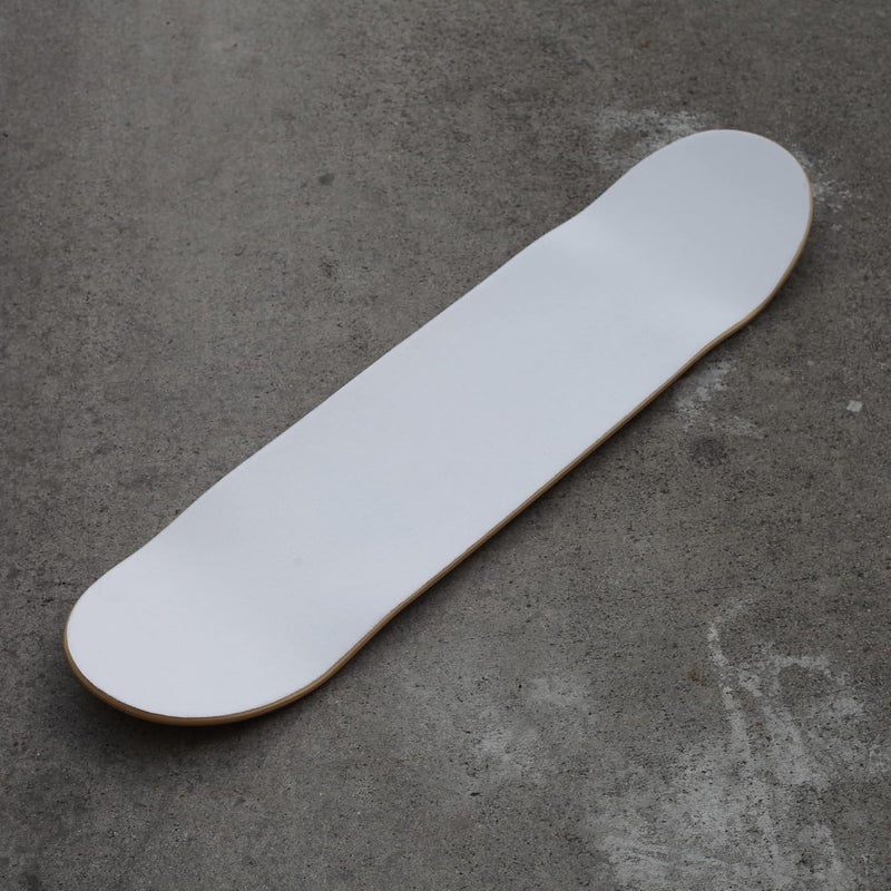 Turbo 9 x 33 Inch Skateboard Grip Tape Sheet White - Image 3