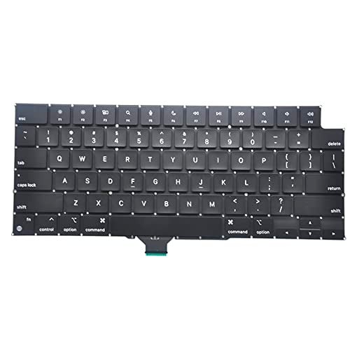 Pardarsey Replacement Backlit Keyboard Compatible with MacBook Pro 14" A2442, 16" A2485 2021 - US Layout with Screws and Screwdriver - Image 3