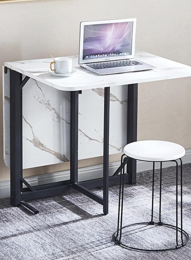 Generic Modern Creative Movable Pulley Dining Tables Nordic new luxury Wooden Folding Table Dining Room Furniture Home Storage Cabinet Dining Table  - Image 4