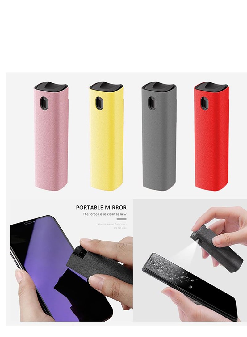 منظف ​​الشاشة ، التعقيم ، التطهير ، التطهير ، منظف الشاشة ، بخاخ آمن لجميع الهواتف ، شاشات اللاب توب والكمبيوتر اللوحي ، بخاخ وقماش من الألياف الدقيقة- احمر - Image 3