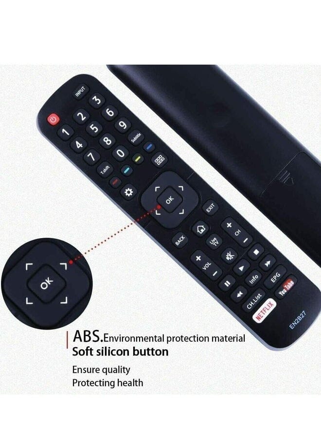زبون هيسنس تلفزيون التحكم عن بعد الأصلي التحكم عن بعد الذكية En2B27 Oem En-2B27 Rc3394402 01 3139 238 - Image 2