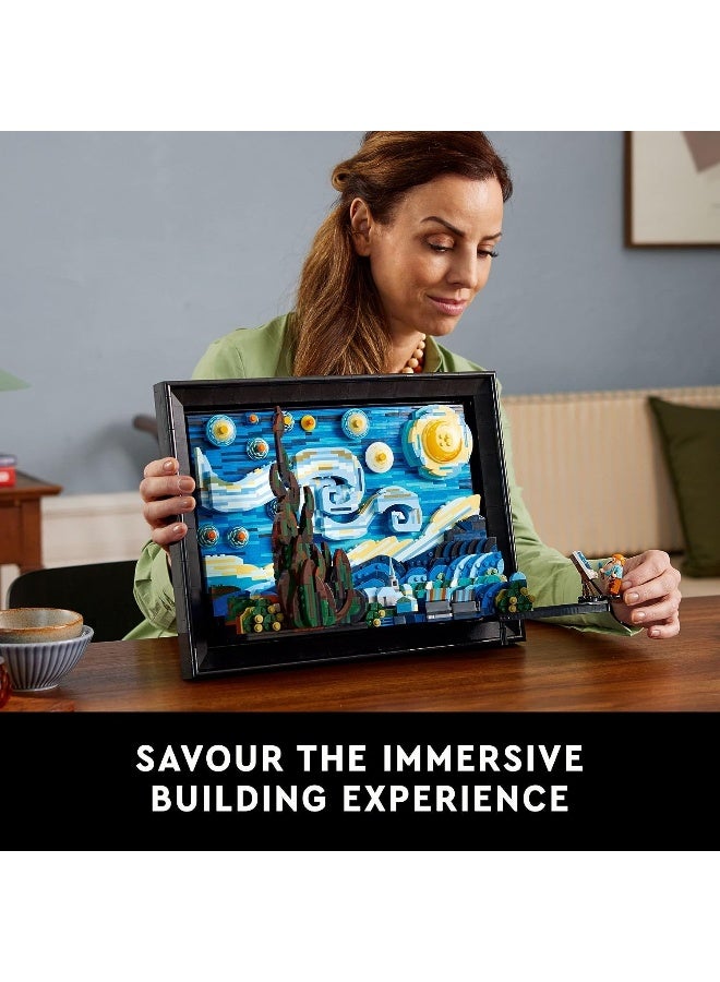 LEGO مجموعة بناء LEGO® Ideas Vincent van Gogh – The Starry Night 21333 (2,316 قطعة) - Image 2