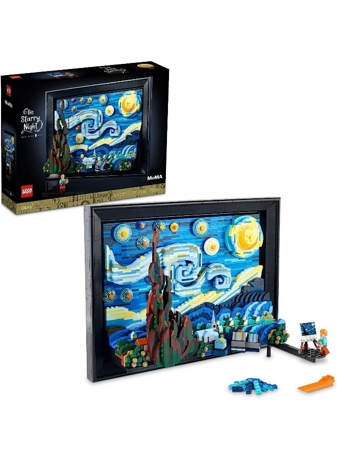 LEGO مجموعة بناء LEGO® Ideas Vincent van Gogh – The Starry Night 21333 (2,316 قطعة) - Image 5