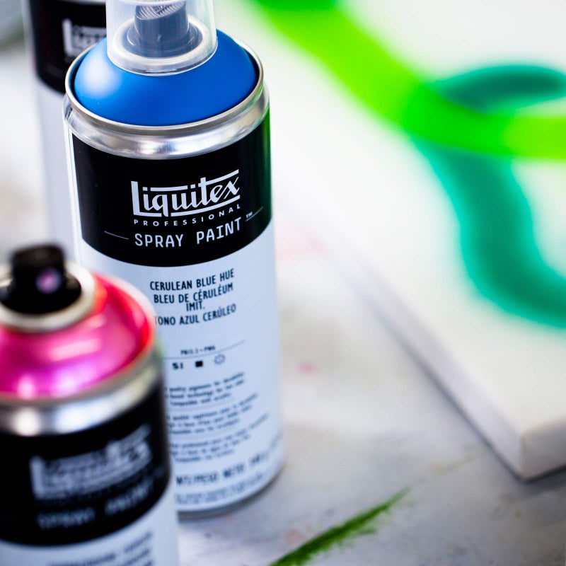 Liquitex Professional Spray Paint, 12-oz (400ml), Titanium White - Image 2