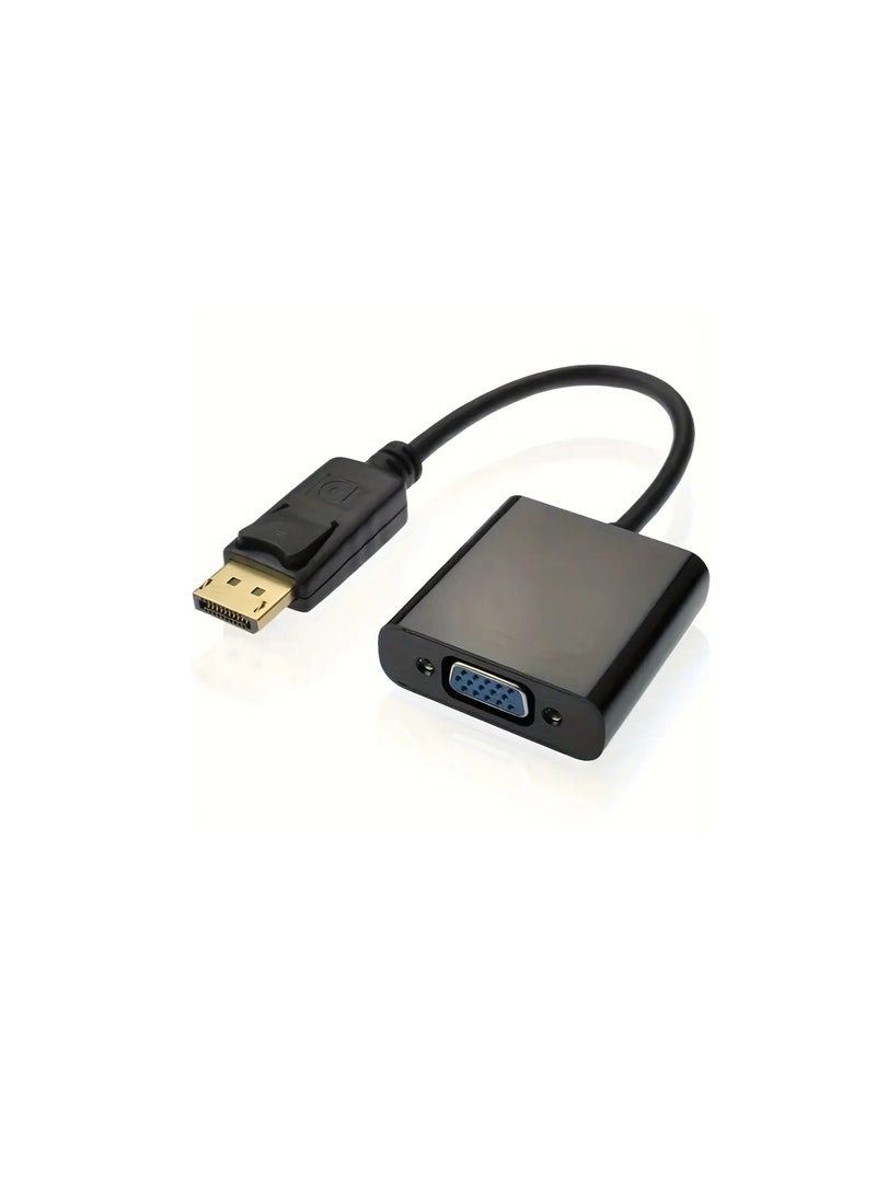 Bright Product Description – DisplayPort (Male) to VGA (Female) Adapter – 25cm - Image 2