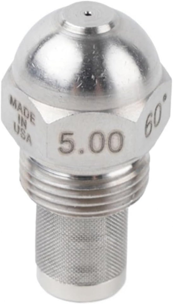 60 Degree Stainless Steel Oil Burner Spray Nozzle Atomizing Spray Nozzle Burner Diesel Heavy Oil Waste Oil Burner Nozzle - Image 1