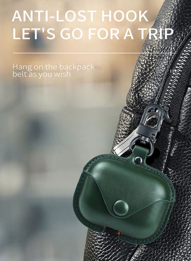 Stylish Shockproof Protection Case Cover For Huawei FreeBuds SE 2/ SE 3 Dark Green - Image 2
