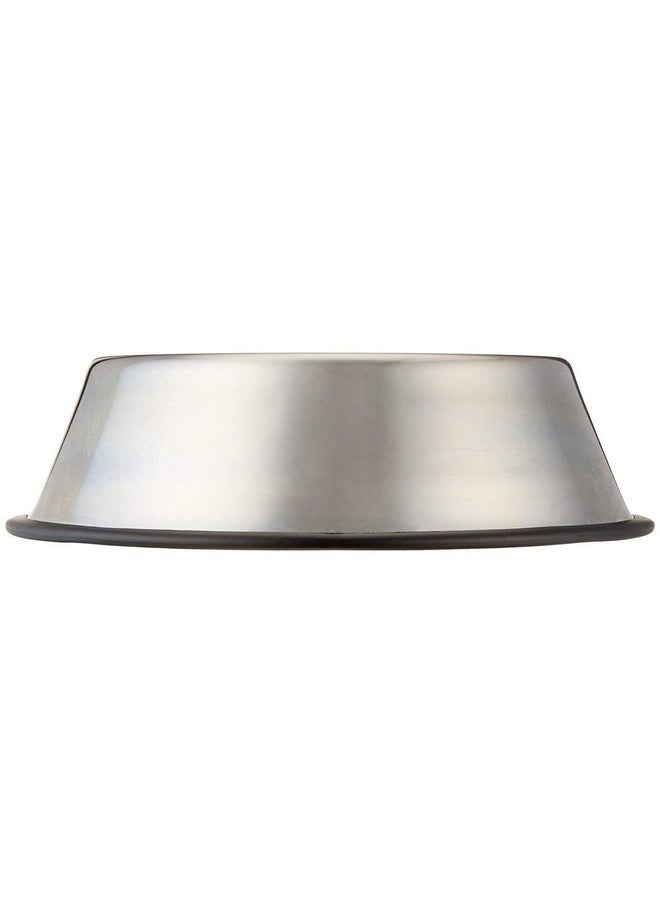 Sage Square Dog Stainless Steel Bowl With Anti Skid/Slip Rubber Base For Food And Water With Squeaky Pet Toy For Pets, Dogs, Puppy, Cat, Kittens (Plain - 1600Ml)  - Image 3
