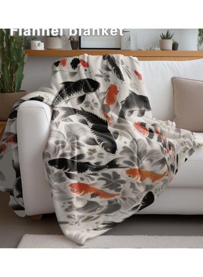 general Flannel thin blanket (warm and comfortable, suitable for sleep, gaming, dust removal and sandproof) 150cm*200cm - 522 - Image 4