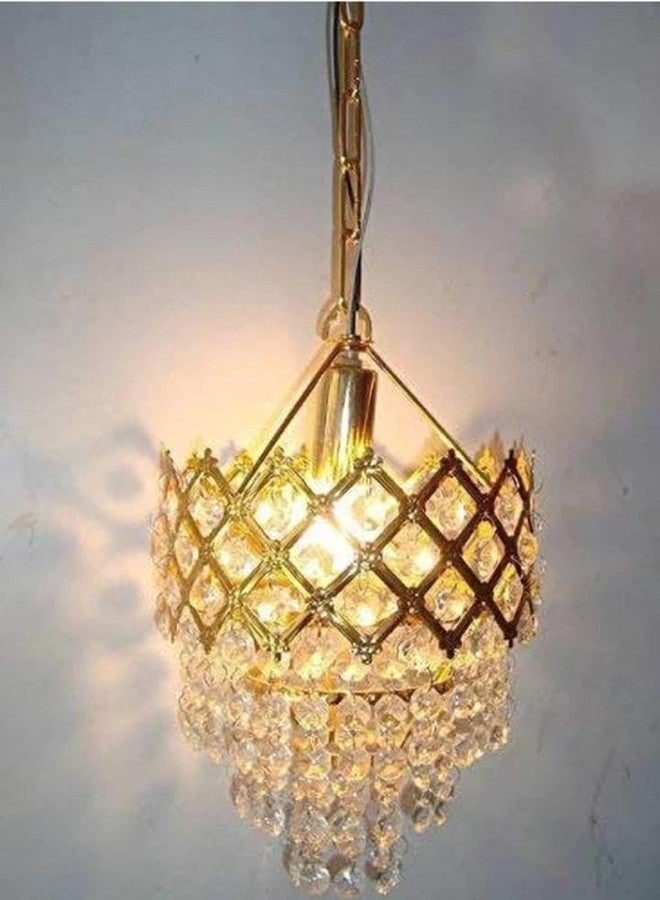 VILOMP Chandelier Ceiling Light in 160 mm for Home Decoration in Living Room, Jhoomar for Hall (Without Bulb) - Image 2
