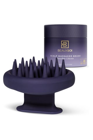 Beauxsoi Silicone Shampoo Brush And Scalp Exfoliator Hair Massager For Hair Growth Scalp Scrubber For Dandruff Shampoo Scalp Brush Scalp Massager Hair Growth (Empowered Purple) (Medium) - pzsku/ZD7C58BCC2DAF32657031Z/45/1754052922/b61fd4ec-ea86-4927-974c-c1ed85debbf5