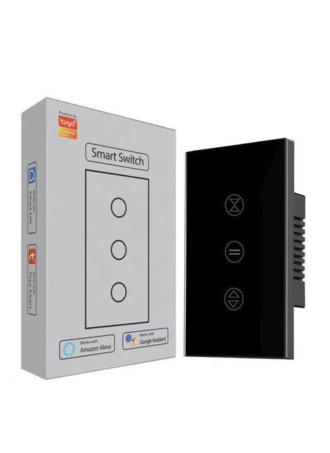Tuya Smart WIFI Shutter Touch Switch Works with Amazon Alexa and Google Home