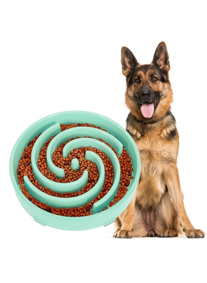 JASGOOD Slow Feeder Dogs Bowl for Large Medium Dogs,Anti-Gulping Pet Slower Food Feeding Bowls Stop Bloat,Preventing Choking Healthy Design Dogs Bowl - Image 1