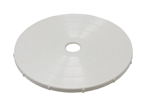 JSP Manufacturing JSP Manufacturing 6" Spa Deck and Skimmer Lid Cover Replacement (1, White)  - Image 2