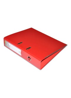 FIS FIS Pack of 10 PP Lever Arch File, 8CM, F/S Size Red colour - FSBF8PREFN10  - Image 2