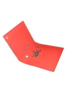 FIS FIS Pack of 10 PP Lever Arch File, 8CM, F/S Size Red colour - FSBF8PREFN10  - Image 3