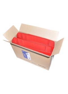 FIS FIS Pack of 10 PP Lever Arch File, 8CM, F/S Size Red colour - FSBF8PREFN10  - Image 4