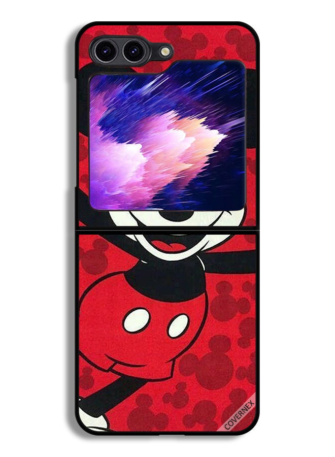 Covernex Samsung Galaxy Z Flip6 Protective Case Cover Happy Mickey Mouse - Image 1