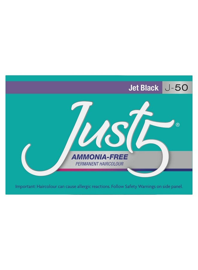 Just 5 Women'S 5 Minute Permanent Hair Color With Conditioner Grey Hair Coloring For Women Jet Black - Image 5