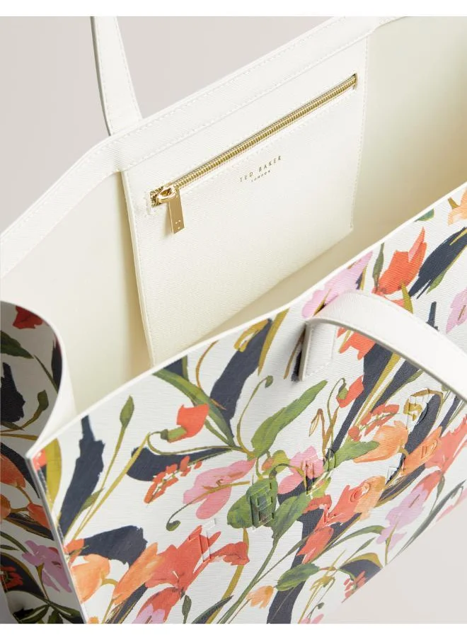 Ted Baker Florish Floral Printed Extra Large Icon Bag